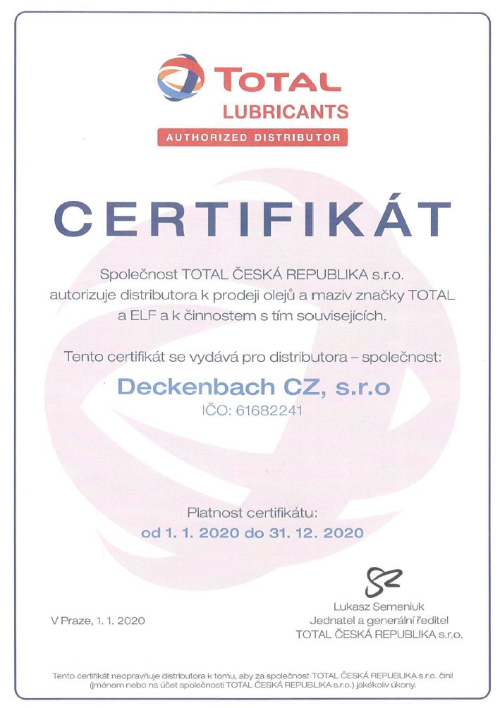 Kvalita a certifikáty - Fina Oleje