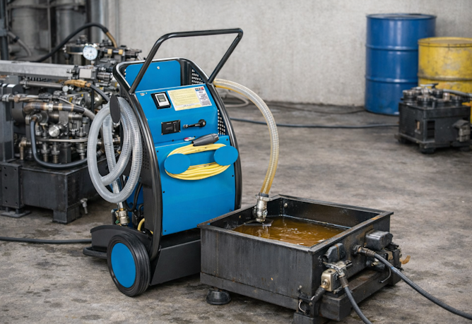 Filtrace a čištění olejů - Fina Oleje